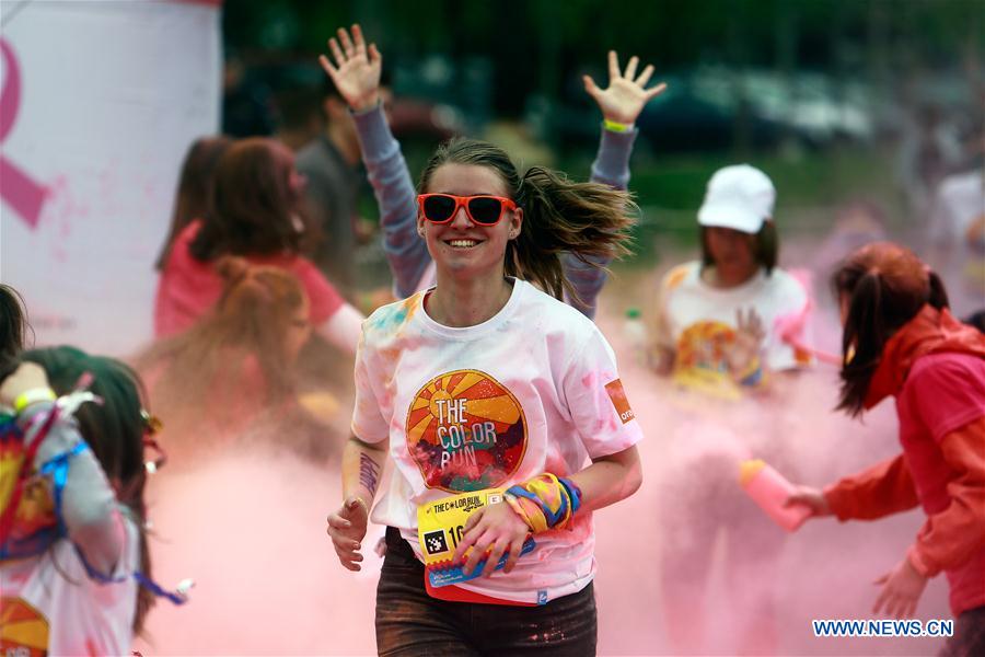 (SP)ROMANIA-BUCHAREST-COLOR RUN