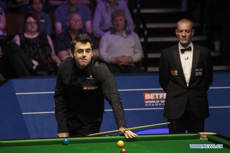 (SP)BRITAIN-SHEFFIELD-SNOOKER-WORLD CHAMPIONSHIP-DAY 3