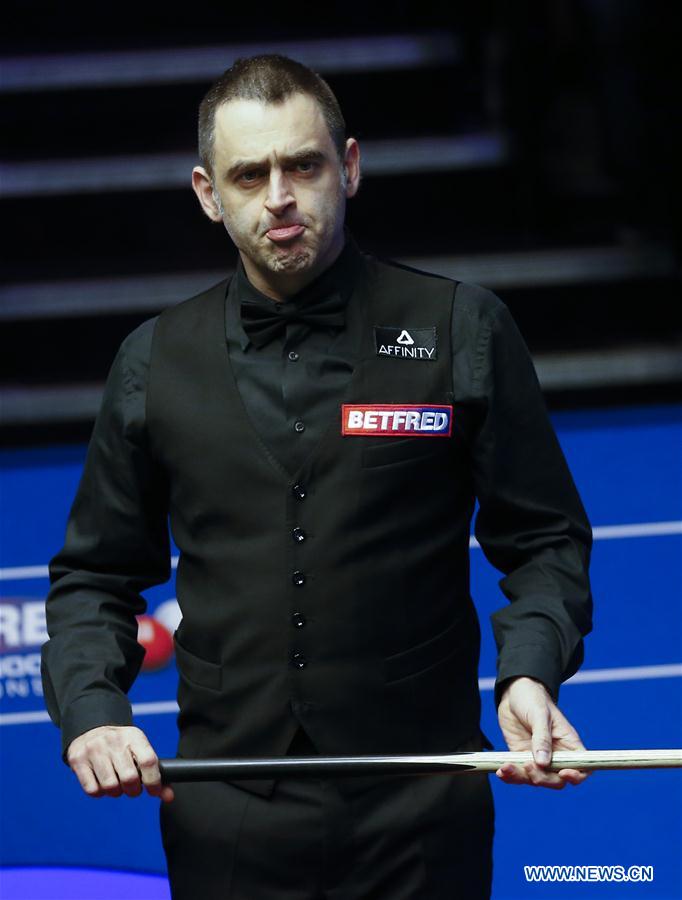 (SP) BRITAIN-SHEFFIELD-SNOOKER-WORLD CHAMPIONSHIP-DAY 4