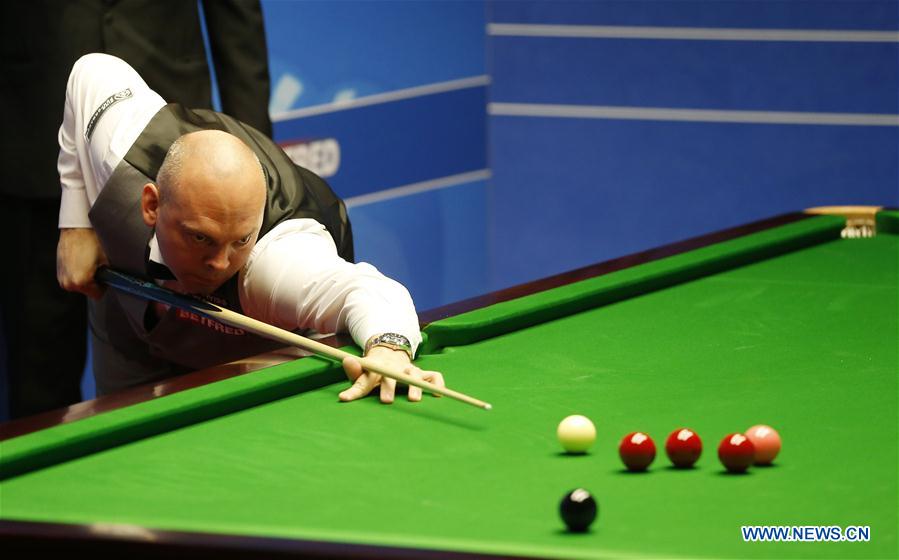 (SP) BRITAIN-SHEFFIELD-SNOOKER-WORLD CHAMPIONSHIP-DAY 4