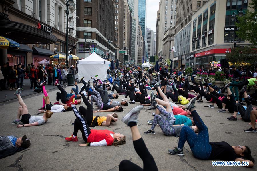 U.S.-NEW YORK-CAR FREE EARTH DAY 2019