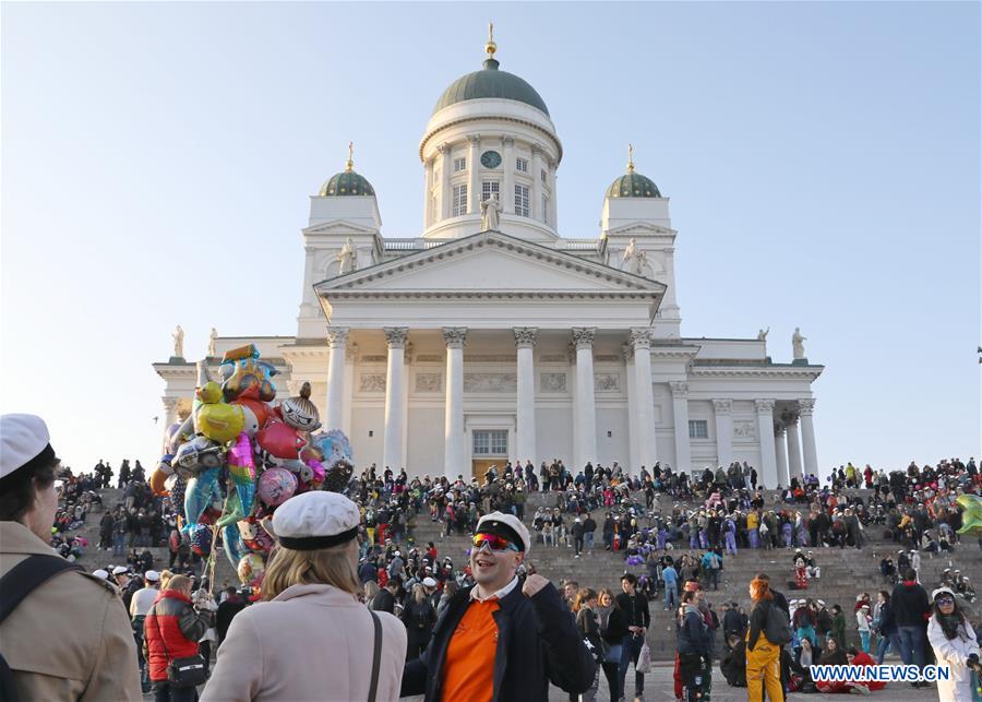 FINLAND-HELSINKI-MAY DAY-CELEBRATION