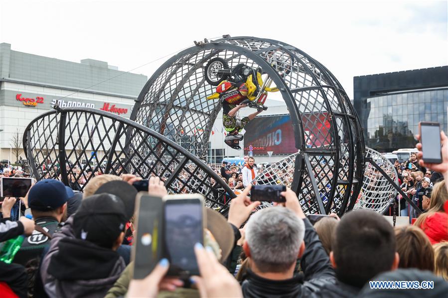 RUSSIA-MOSCOW-MOTORCYCLE SEASON-OPENING CEREMONY