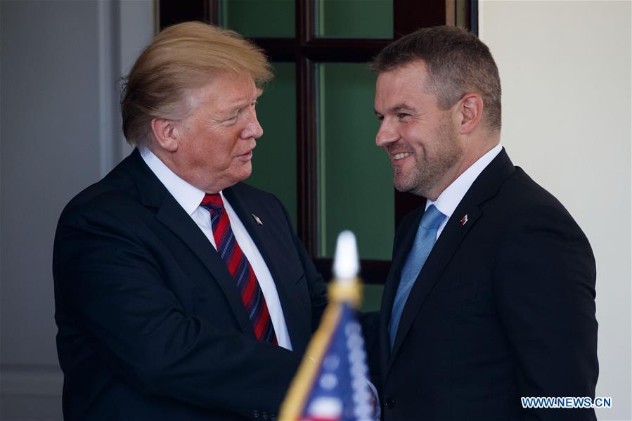 U.S.-WASHINGTON D.C.-TRUMP-SLOVAK PM-MEETING