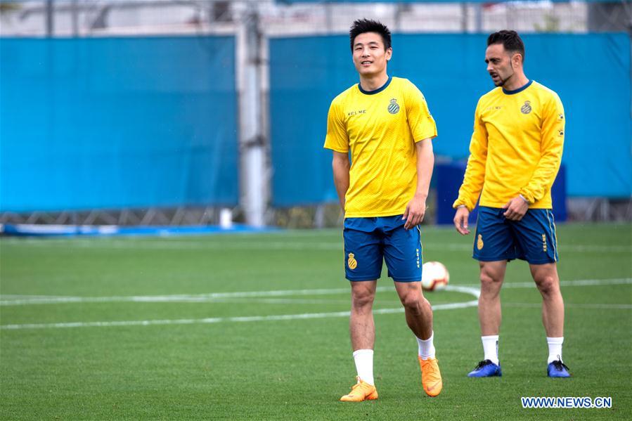 (SP)SPAIN-BARCELONA-RCD ESPANYOL-TRAINING