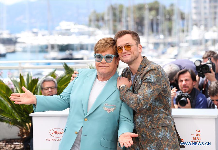 FRANCE-CANNES-FILM FESTIVAL-PHOTOCALL-ROCKETMAN