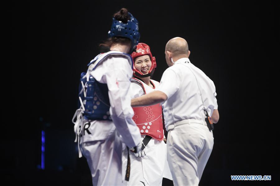 (SP) BRITAIN-MANCHESTER-TAEKWONDO-WORLD CHAMPIONSHIP-DAY 3