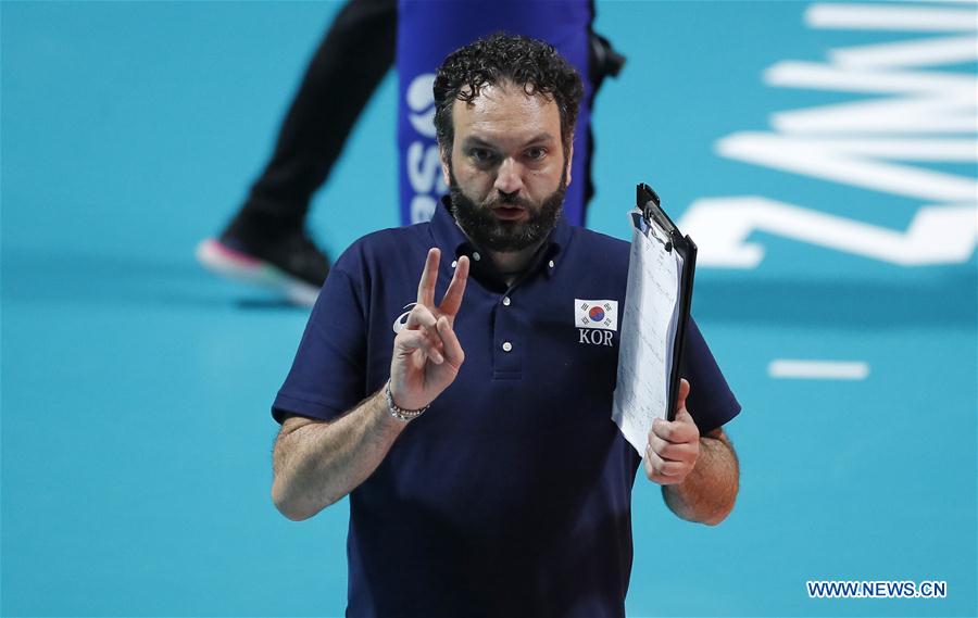 (SP)SERBIA-BELGRADE-VOLLEYBALL-NATIONS LEAGUE-SOUTH KOREA VS TURKEY