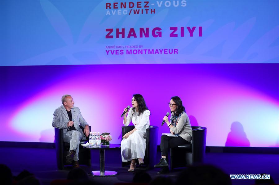 FRANCE-CANNES-FILM FESTIVAL-ZHANG ZIYI