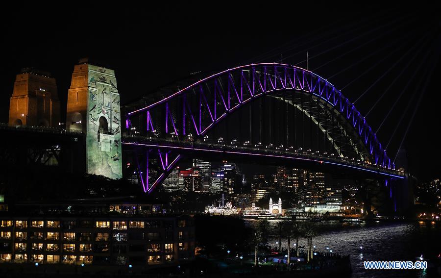 AUSTRALIA-SYDNEY-LIGHT SHOW