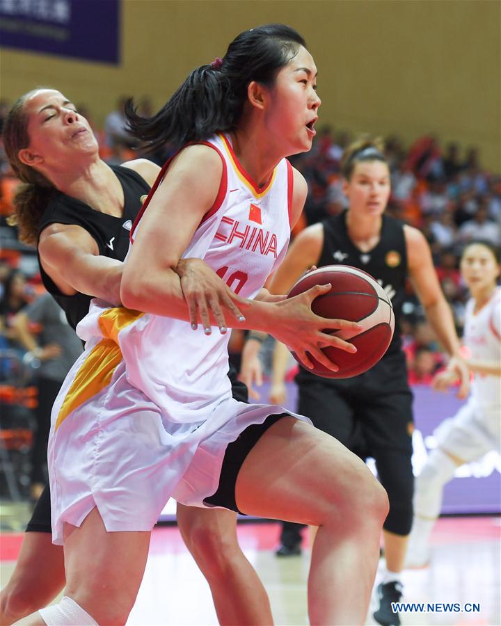 (SP)CHINA-HAIAN-BASKETBALL-INTERNATIONAL WOMEN'S CHALLENGE (CN)