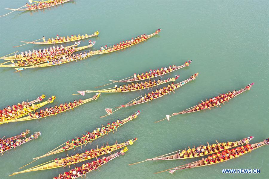 #CHINA-HUNAN-DAOXIAN-DRAGON BOAT RACE (CN)