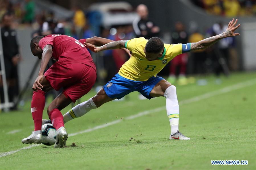 (SP)BRAZIL-BRASILIA-SOCCER-FRIENDLY MATCH-BRAZIL VS. QATAR