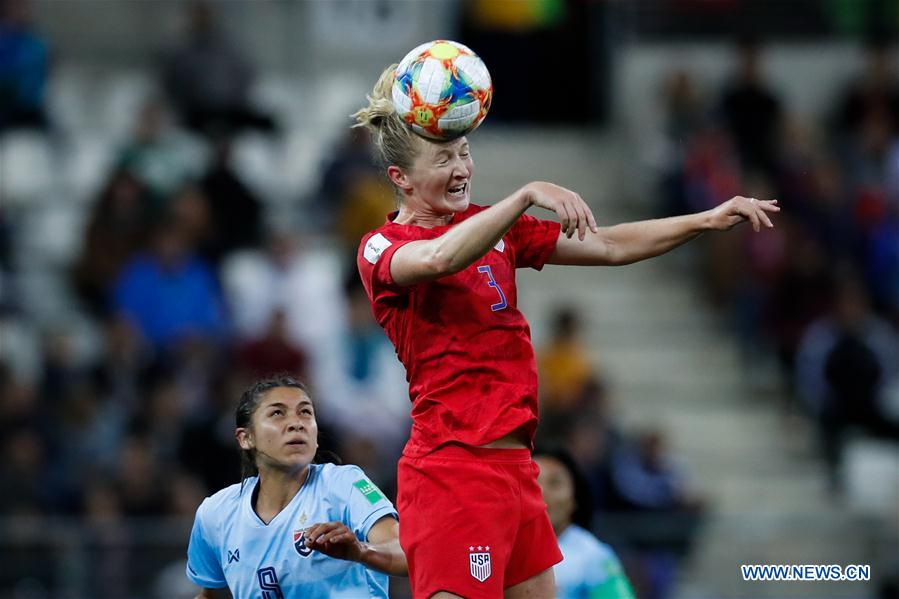 (SP)FRANCE-REIMS-SOCCER-FIFA WOMEN'S WORLD CUP-USA VS THA