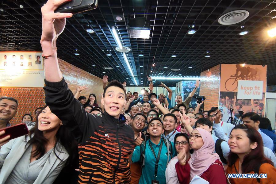 (SP)MALAYSIA-PUTRAJAYA-BADMINTON-LEE CHONG WEI-RETIREMENT