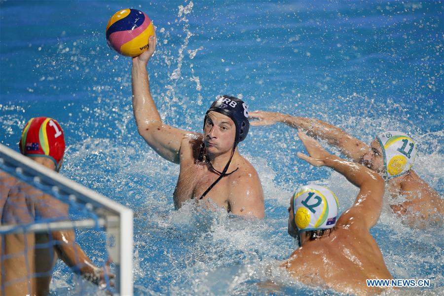 (SP)SERBIA-BELGRADE-WATER POLO-AUSTRALIA VS SERBIA