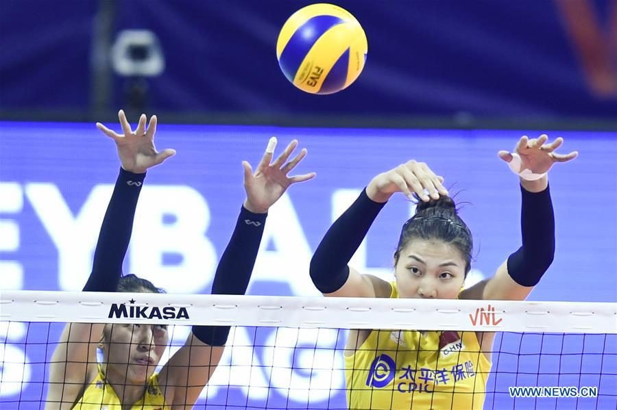 (SP)CHINA-NINGBO-VOLLEYBALL-FIVB NATIONS LEAGUE-CHN VS BUL (CN)