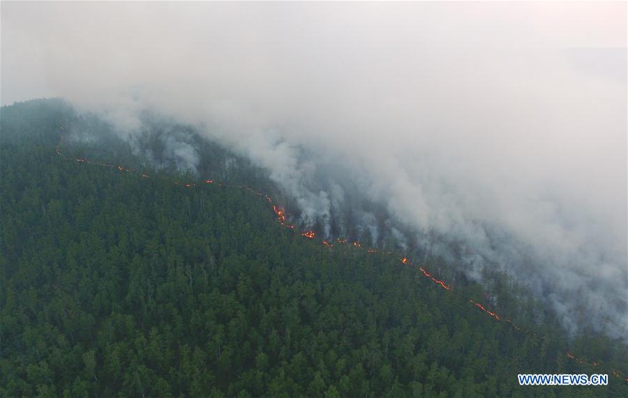 CHINA-INNER MONGOLIA-FOREST FIRE-FIREFIGHTERS (CN)