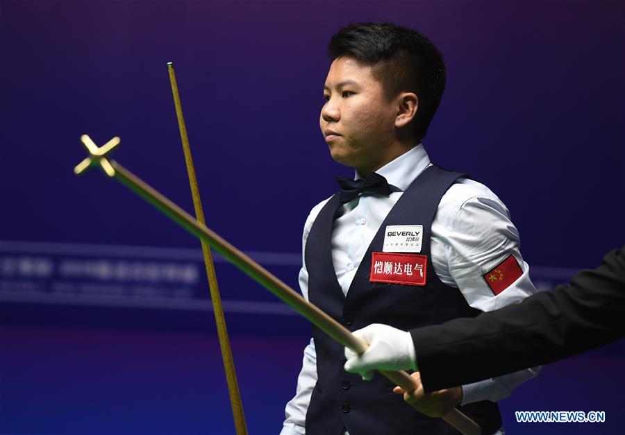 (SP)CHINA-JIANGSU-WUXI-SNOOKER WORLD CUP(CN)