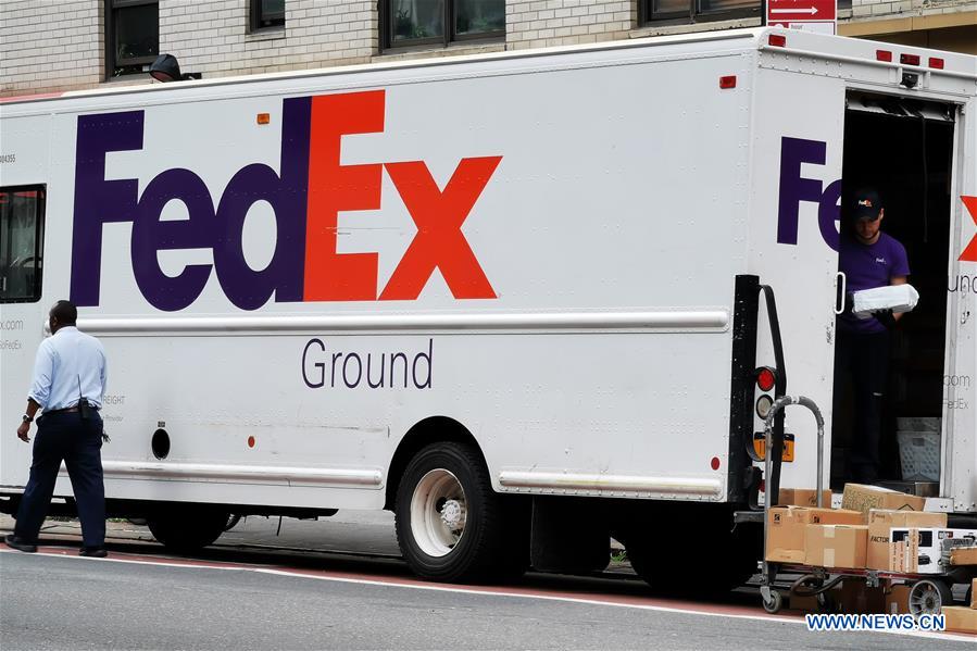 U.S.-NEW YORK-FEDEX