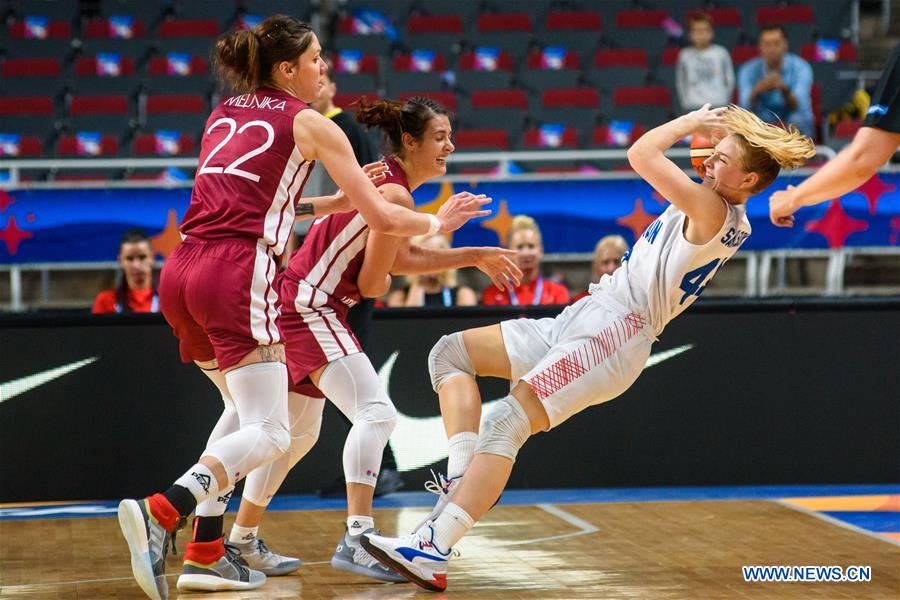 (SP)LATVIA-RIGA-EUROBASKET-BRITAIN VS LATVIA