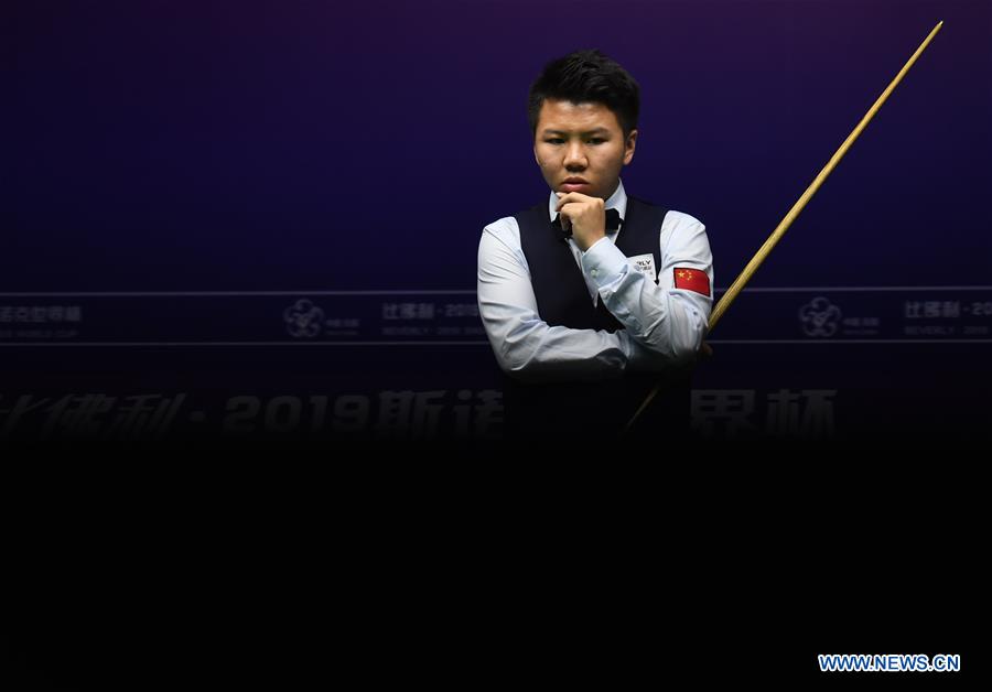 (SP)CHINA-JIANGSU-WUXI-SNOOKER WORLD CUP(CN)