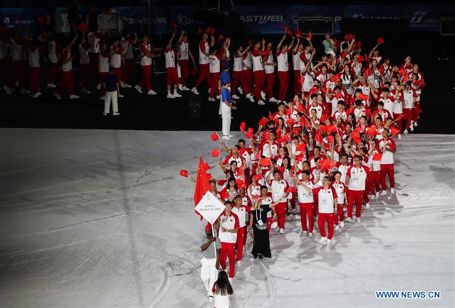 (SP)ITALY-NAPLES-SUMMER UNIVERSIADE-OPENING CEREMONY