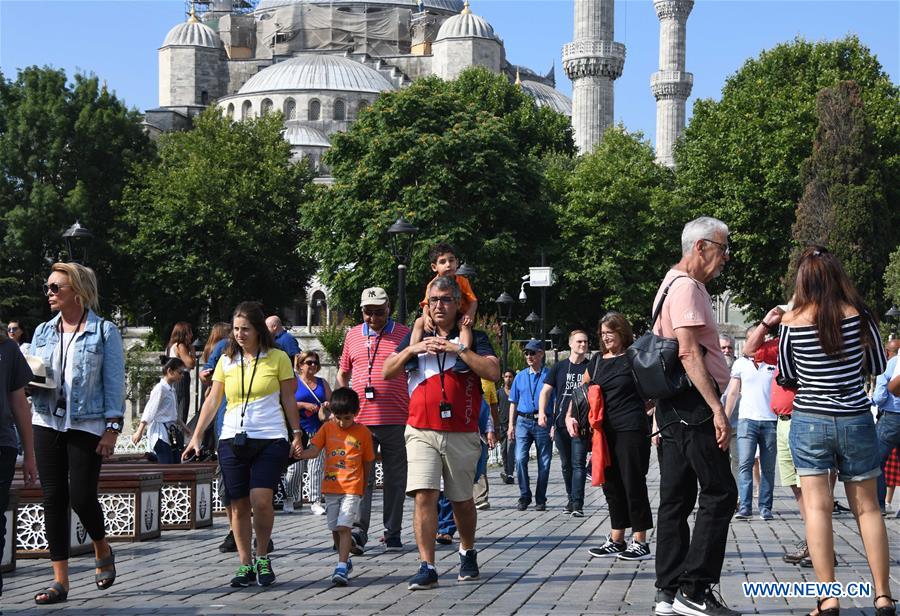 TURKEY-ISTANBUL-VISITORS