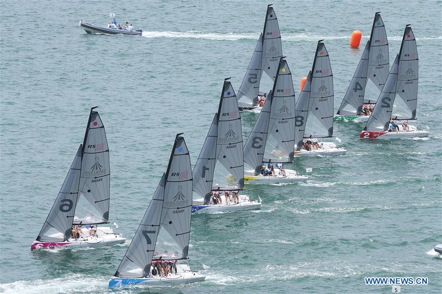 (SP)ITALY-NAPLES-SUMMER UNIVERSIADE-SAILING-FINAL