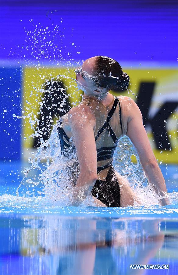 (SP)SOUTH KOREA-GWANGJU-FINA WORLD CHAMPIONSHIPS-ARTISTIC SWIMMING-WOMEN'S SOLO TECHNICAL