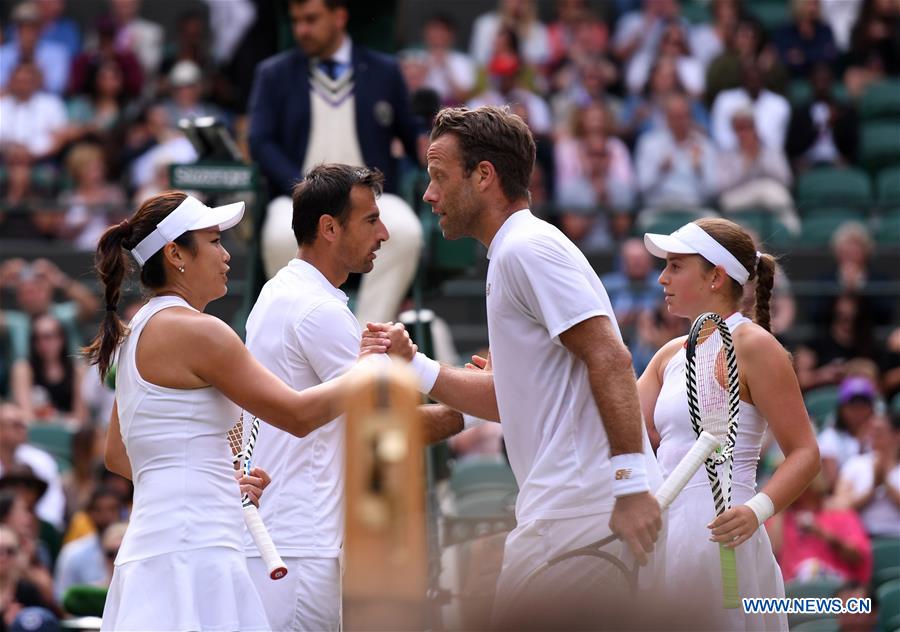 (SP)BRITAIN-LONDON-TENNIS-WIMBLEDON-MIXED DOUBLES-FINAL