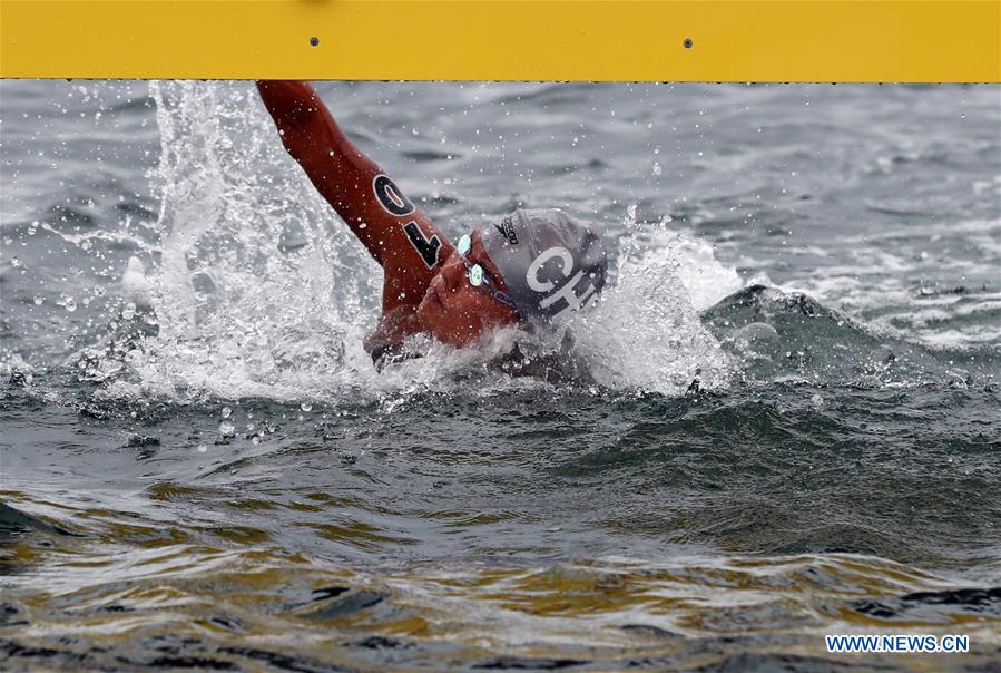 (SP)SOUTH KOREA-YEOSU-FINA WORLD CHAMPIONSHIPS-OPEN WATER SWIMMING-MIXED 5KM TEAM