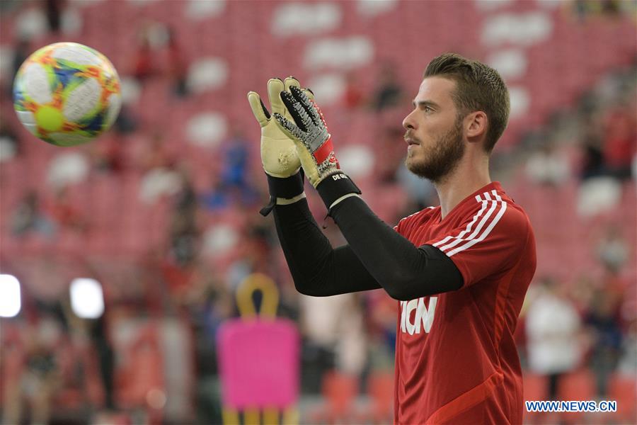 (SP)SINGAPORE-SOCCER-INTERNATIONAL CHAMPIONS CUP-MANCHESTER UNITED