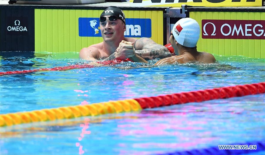 (SP)SOUTH KOREA-GWANGJU-FINA WORLD CHAMPIONSHIPS-SWIMMING-DAY 2