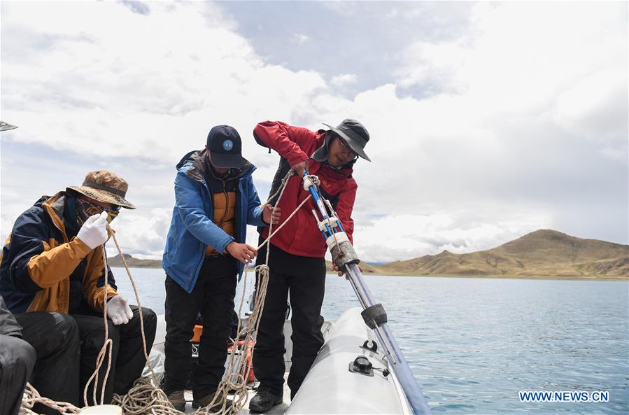 CHINA-TIBET-LAKE YAMZHOG YUMCO-SURVEY (CN)