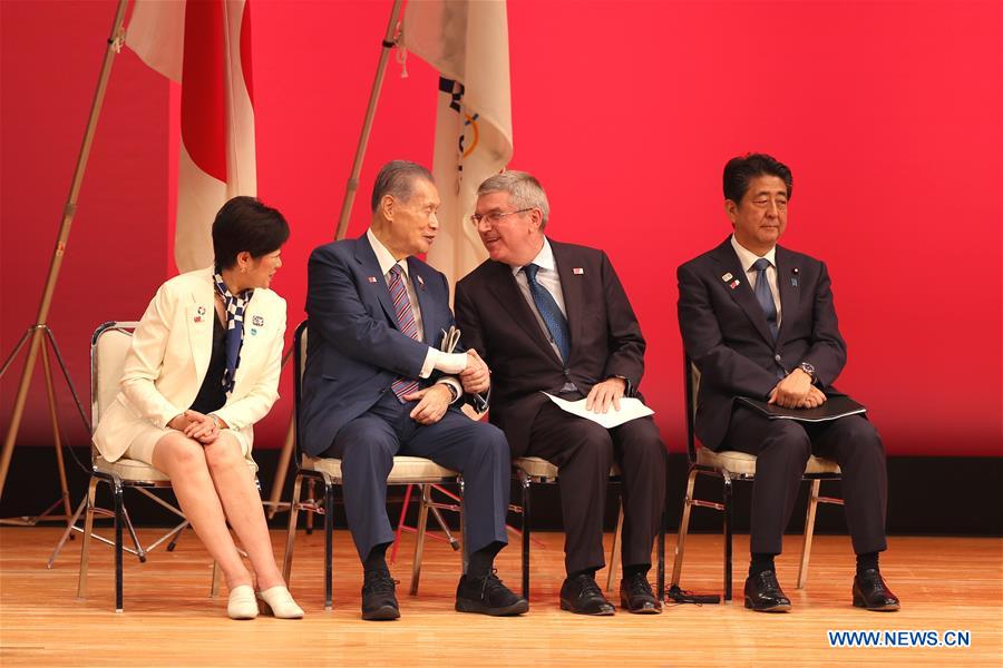 (SP)JAPAN-TOKYO-OLYMPICS-ONE YEAR TO GO CEREMONY