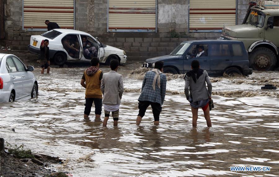 YEMEN-SANAA-HEAVY RAIN