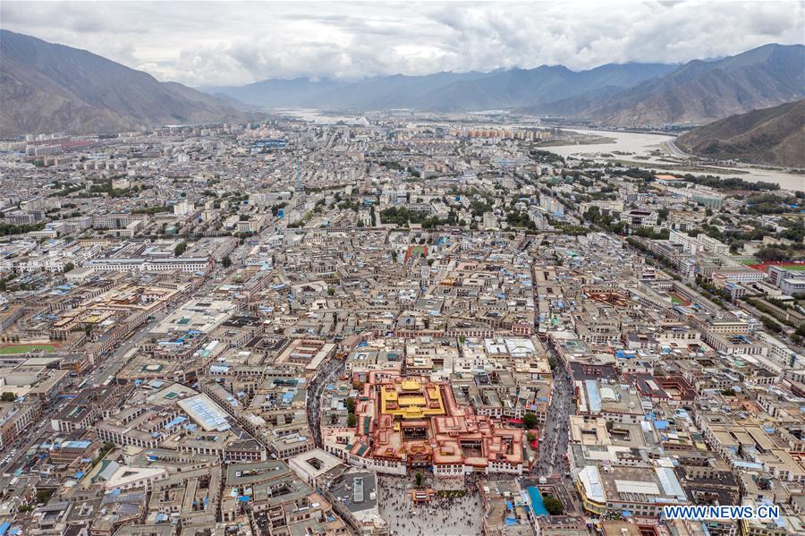 (InTibet)CHINA-TIBET-LHASA-AERIAL VIEW (CN)