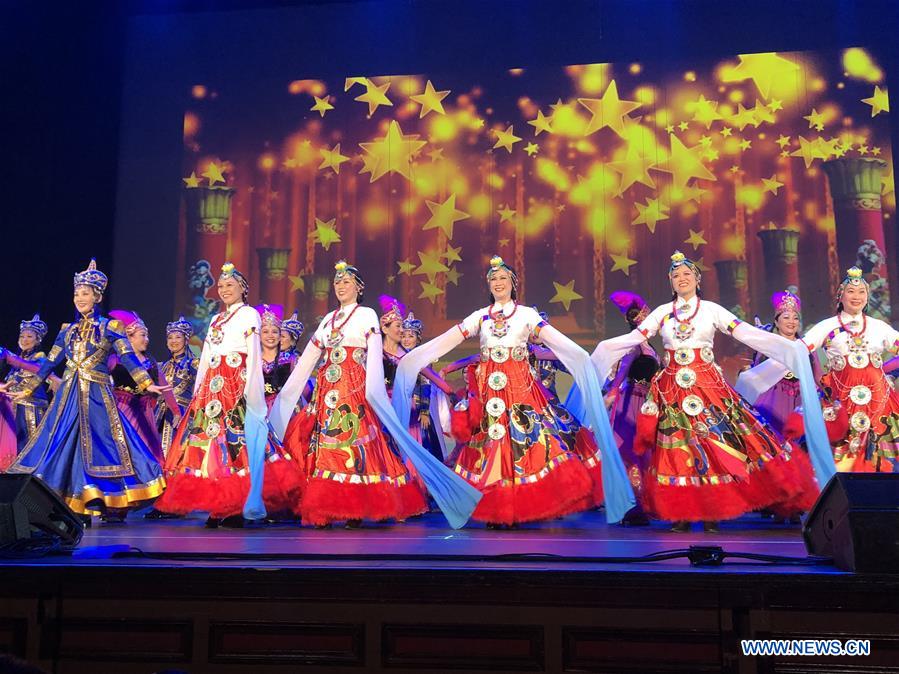 U.S.-LOS ANGELES-70TH ANNIVERSARY OF PRC FOUNDING-ART PERFORMANCES