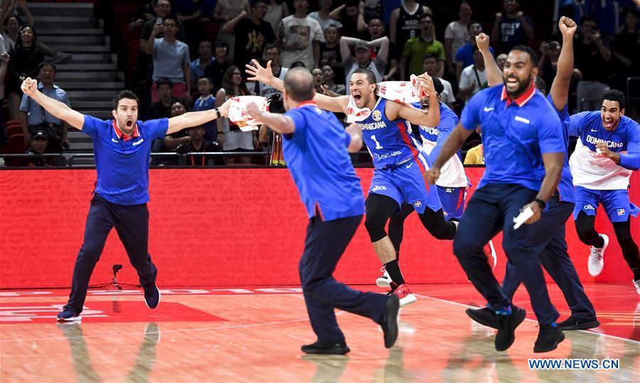 (SP)CHINA-SHENZHEN-BASKETBALL-FIBA WORLD CUP-GROUP D-GER VS DOM (CN)