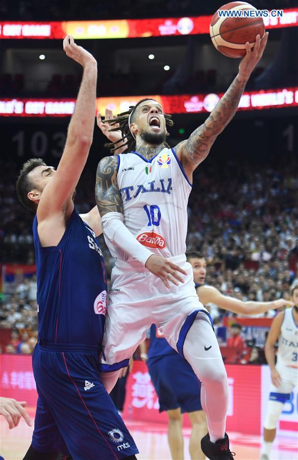 (SP)CHINA-FOSHAN-BASKETBALL-FIBA WORLD CUP-GROUP D-ITALY VS SERBIA (CN)