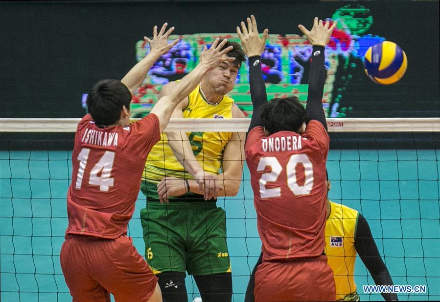 (SP)IRAN-TEHRAN-VOLLEYBALL-ASIAN MEN'S CHAMPIONSHIP-AUSTRALIA VS JAPAN