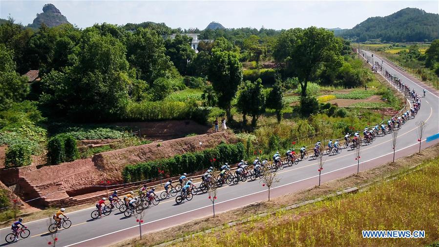 (SP)CHINA-SHANGRAO-CYCLING-TOUR OF POYANG LAKE (CN)