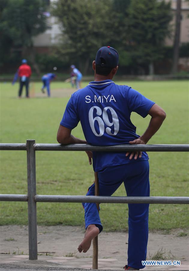 (SP)NEPAL-KATHMANDU-TWENTY-20 CRICKET TOURNAMENT-PHYSICALLY CHALLENGED PLAYERS