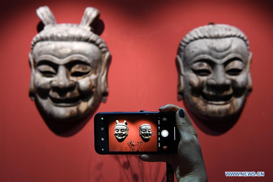 CHINA-JIANGXI-NANFENG-MASKS-EXHIBITION (CN)