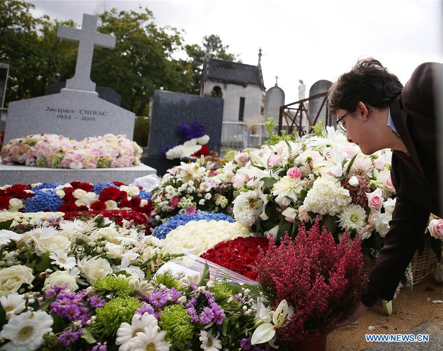 FRANCE-PARIS-JACQUES CHIRAC-TOMB