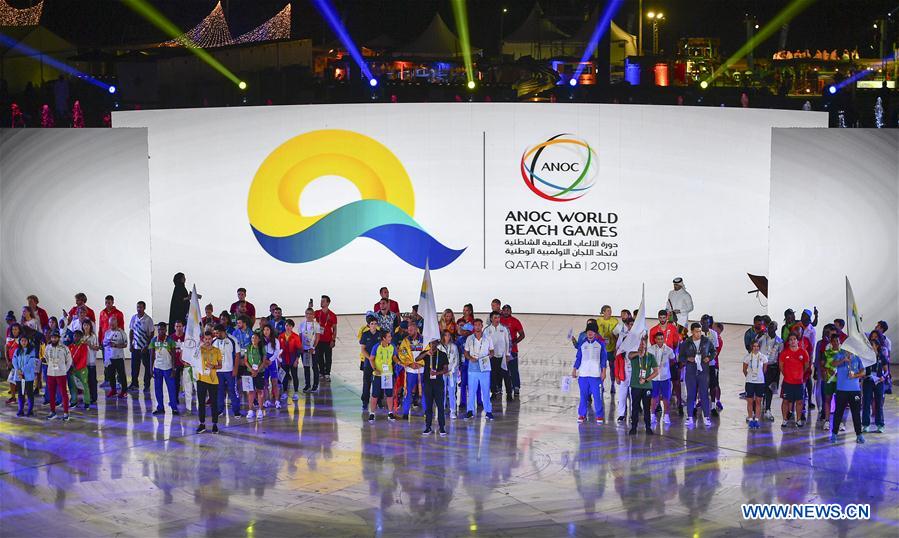 (SP)QATAR-DOHA-ANOC WORLD BEACH GAMES-OPENING CEREMONY