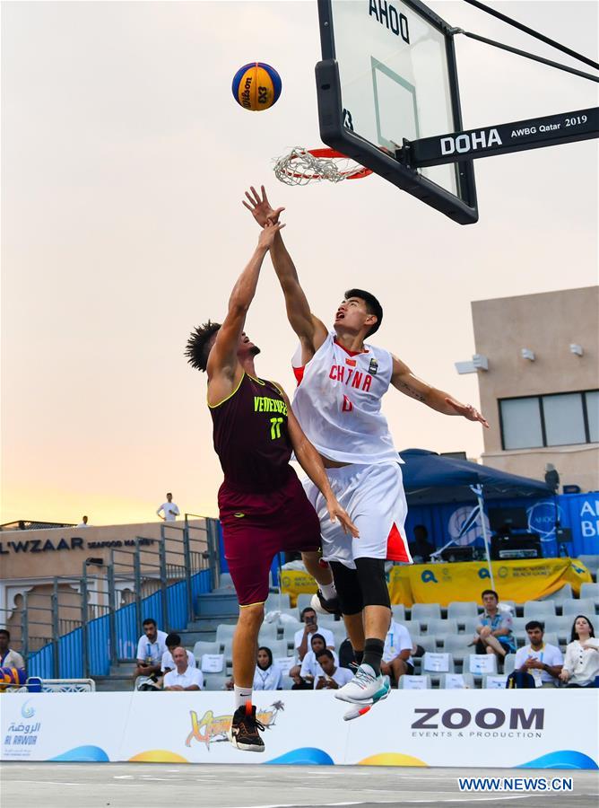 (SP)QATAR-DOHA-WORLD BEACH GAMES-MEN'S 3X3 BASKETBALL