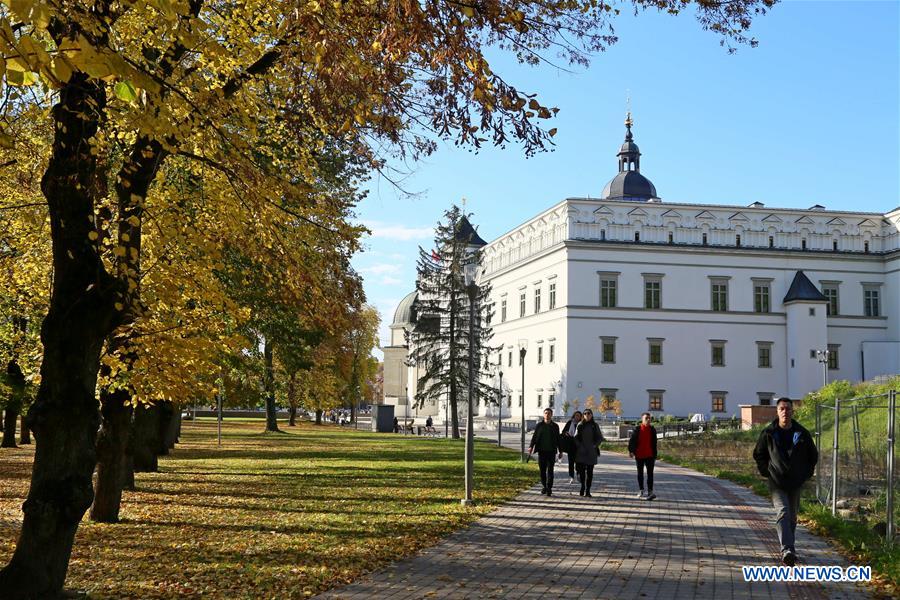 LITHUANIAN-VILNIUS-AUTUMN SCENERY