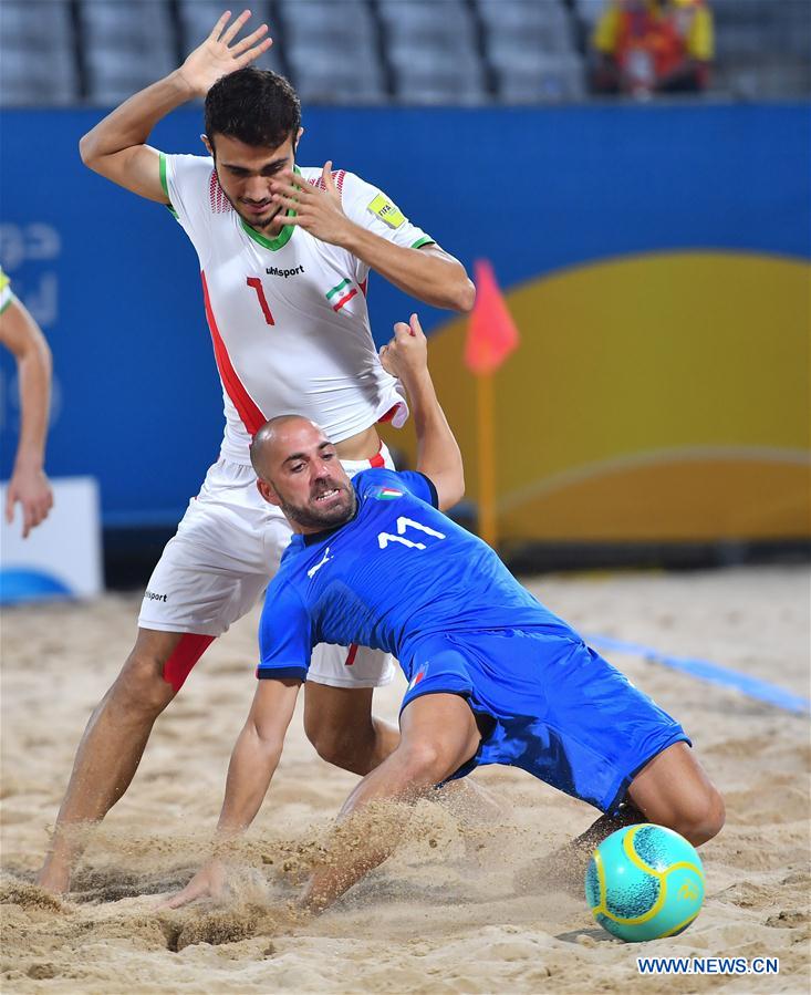 (SP)QATAR-DOHA-WORLD BEACH GAMES-BEACH SOCCER